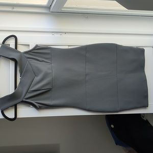 Gray Bodycon Dress